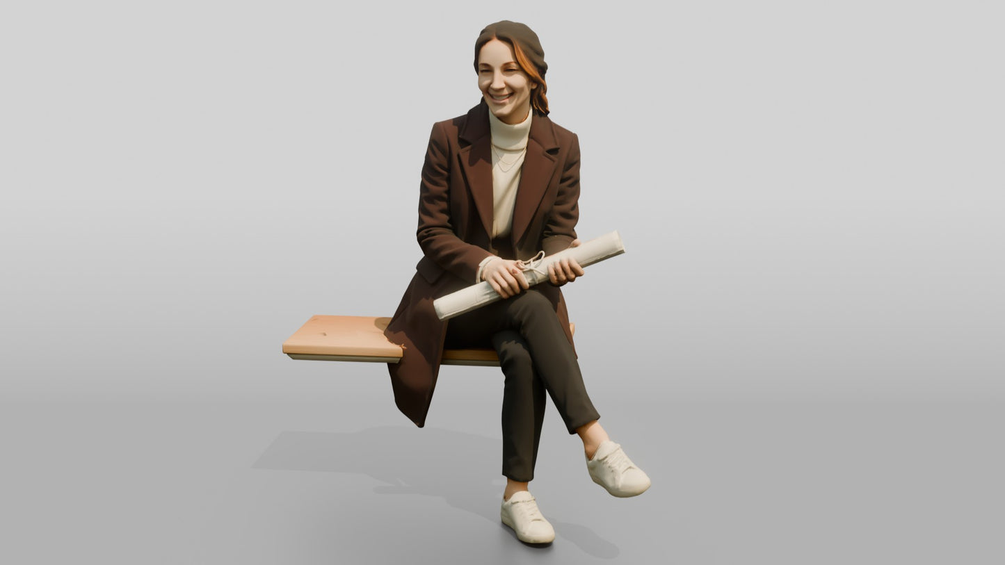 Smart Casual Professional Woman 08
