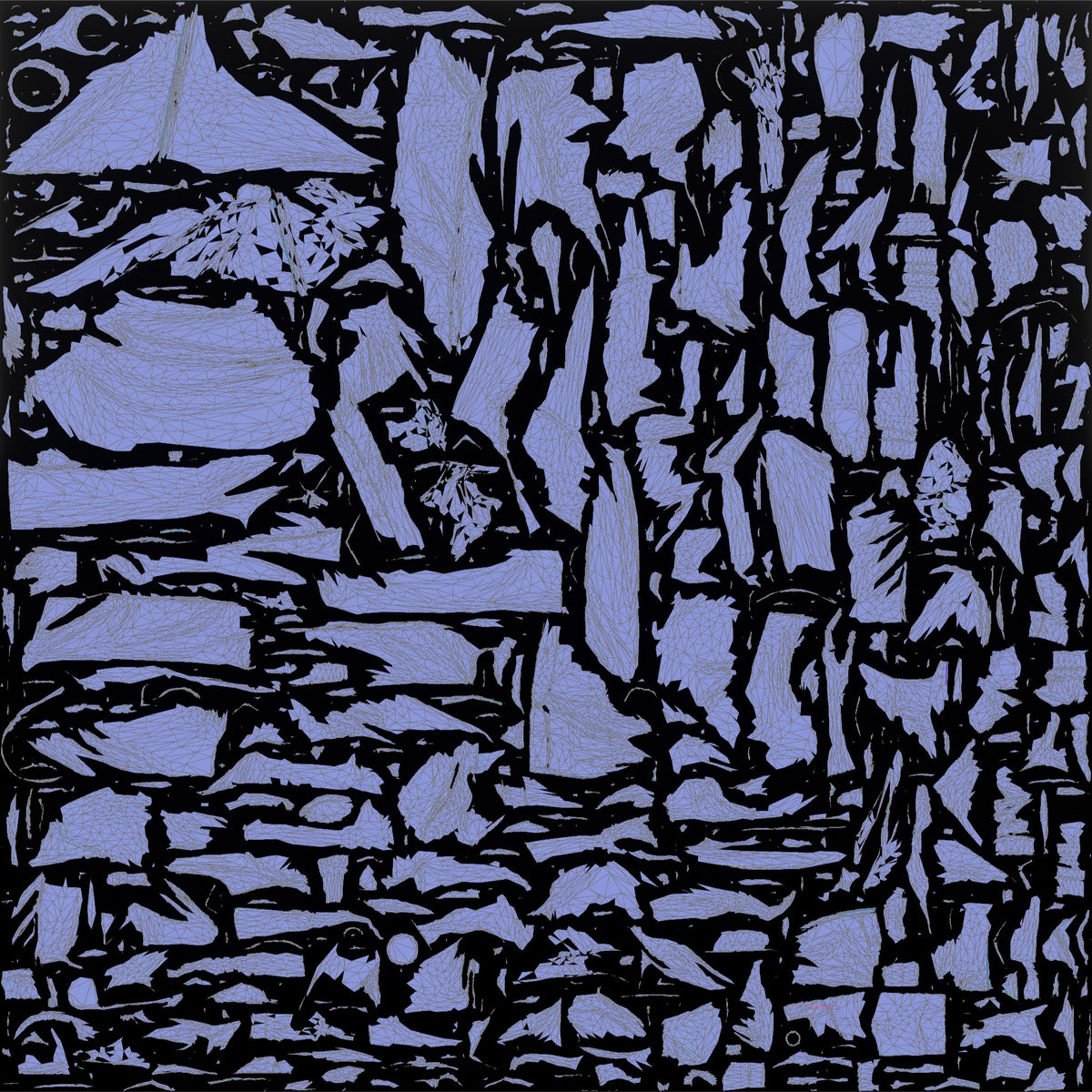 Older Man with a Sunset Drink - UV layout, normal map