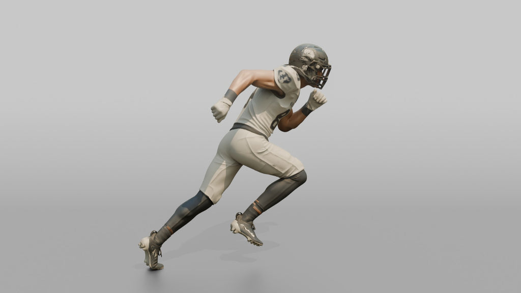 Wide Receiver Exploding Off the Line