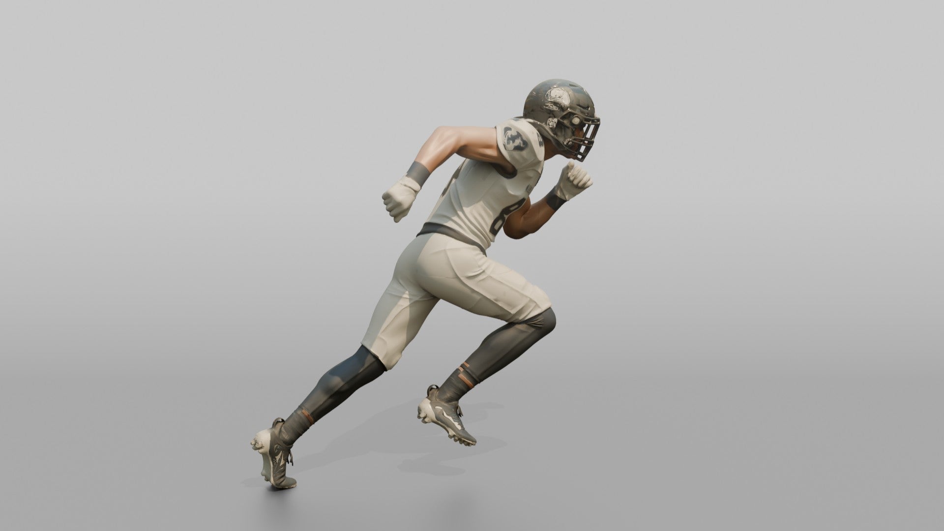 Wide Receiver Exploding Off the Line