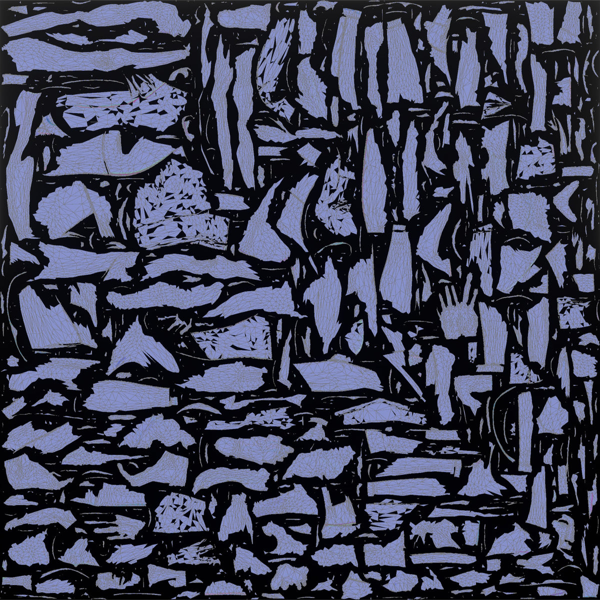 Fitness Influencer Woman Doing A Calf Stretch Against An Invisible Wall - UV layout, normal map