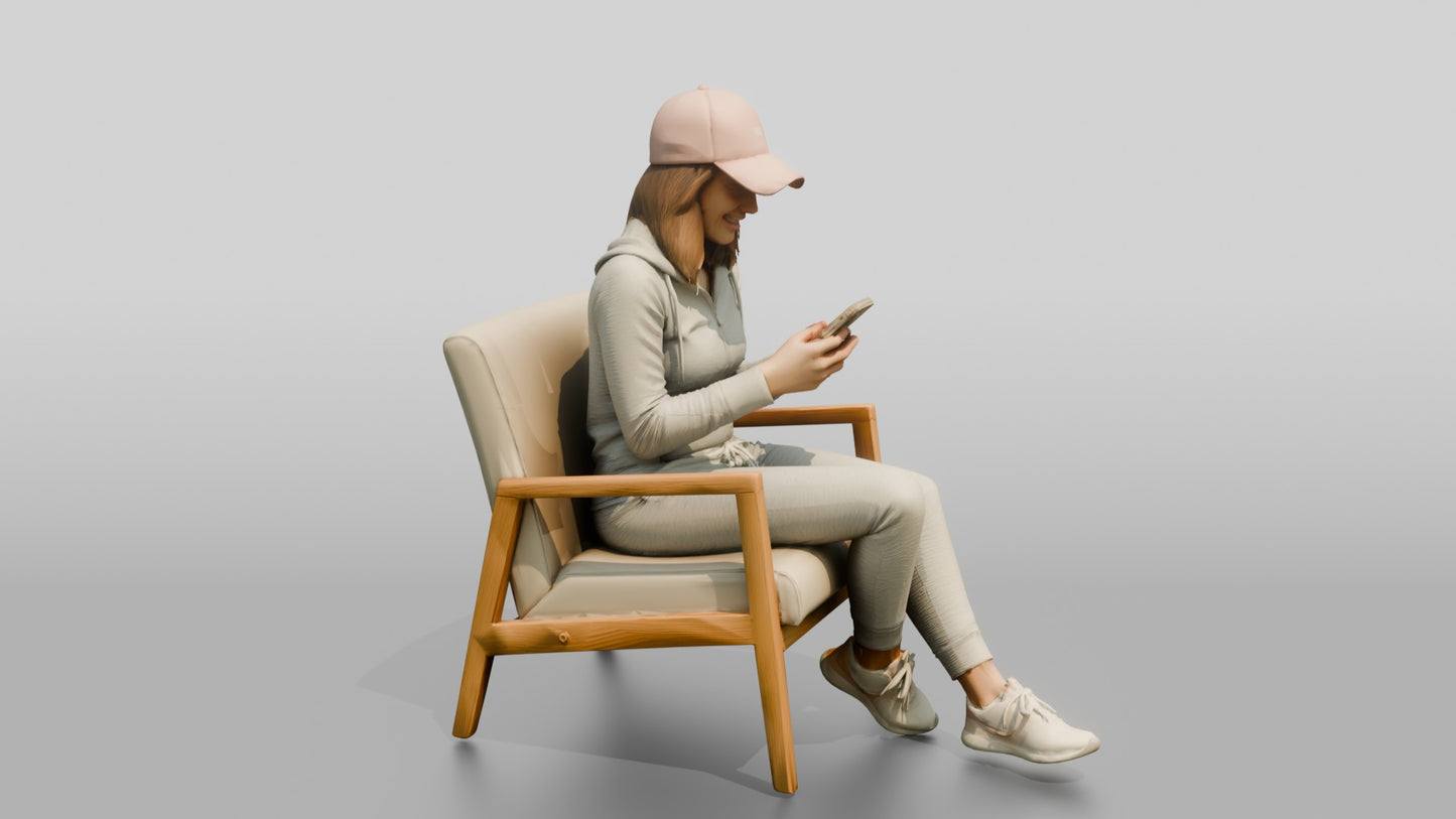 Sporty Athleisure Woman 08