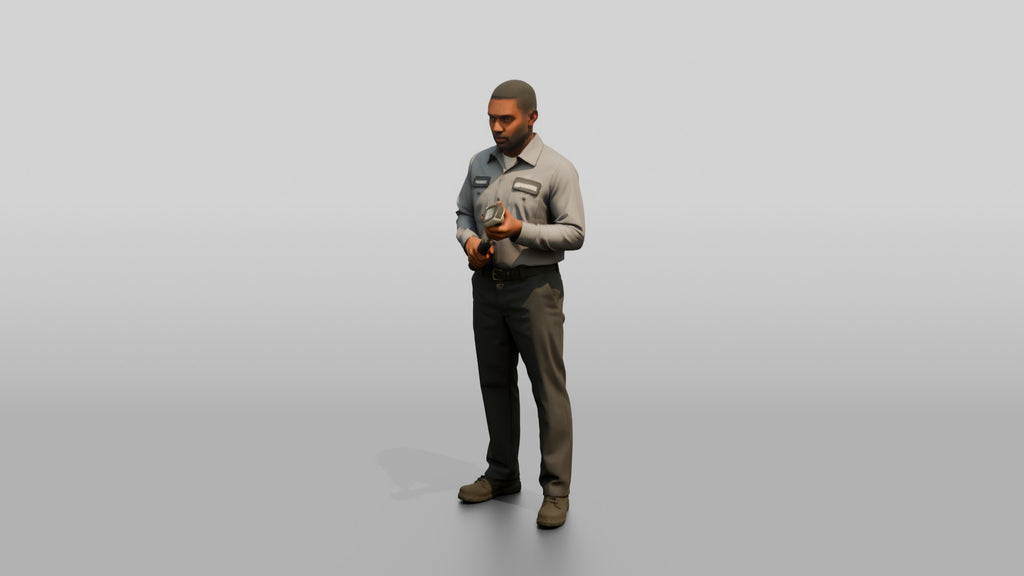 Mechanic Using a Torque Angle Gauge