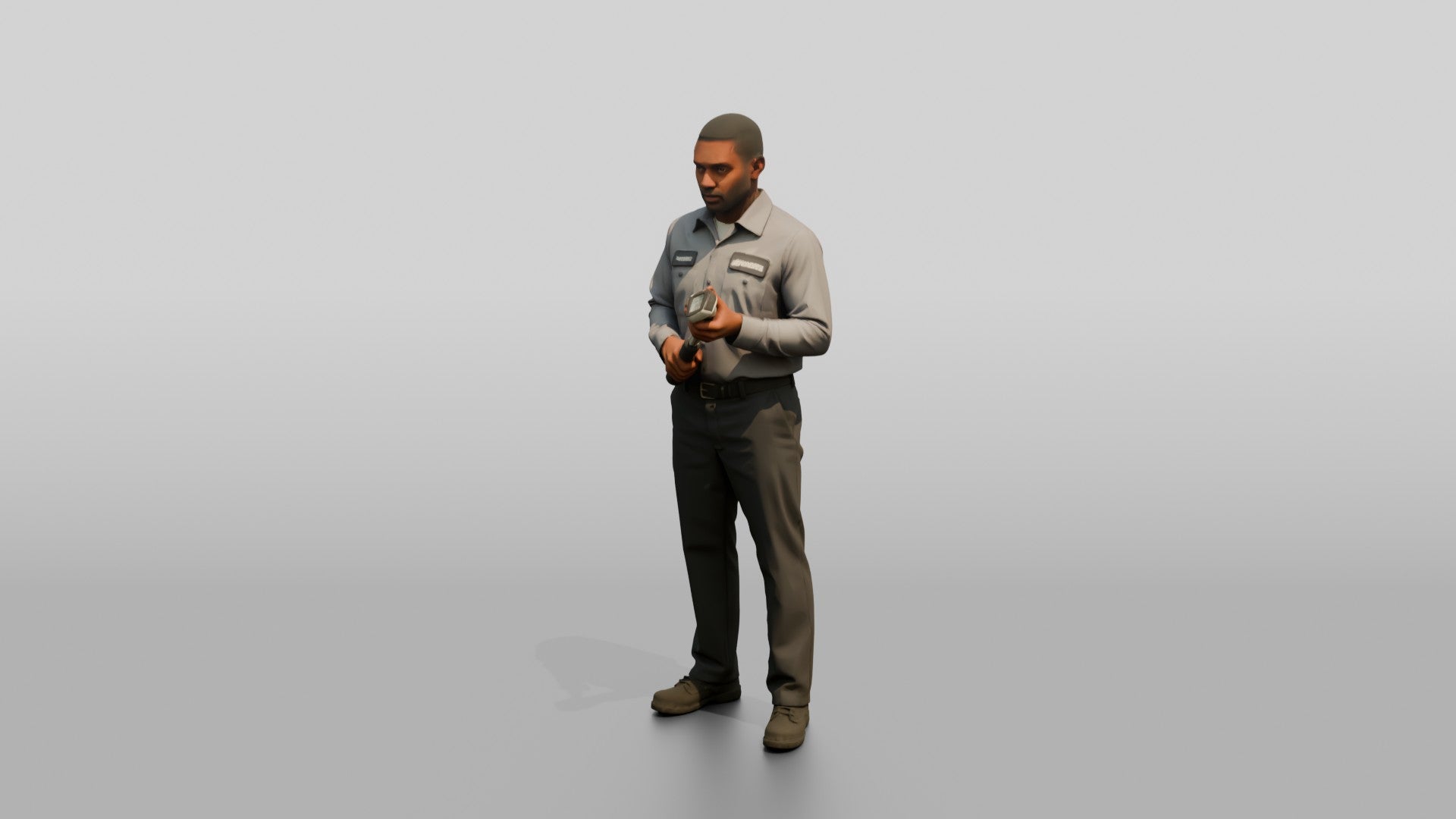 Mechanic Using a Torque Angle Gauge