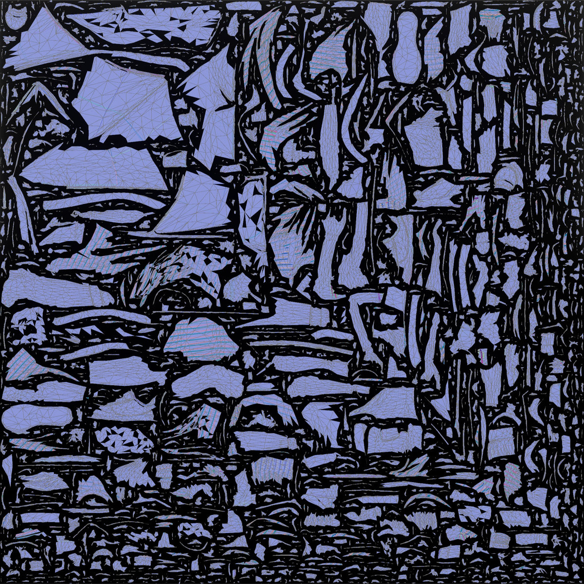 Slim Young Persian Boy Flying a Kite - UV layout, normal map
