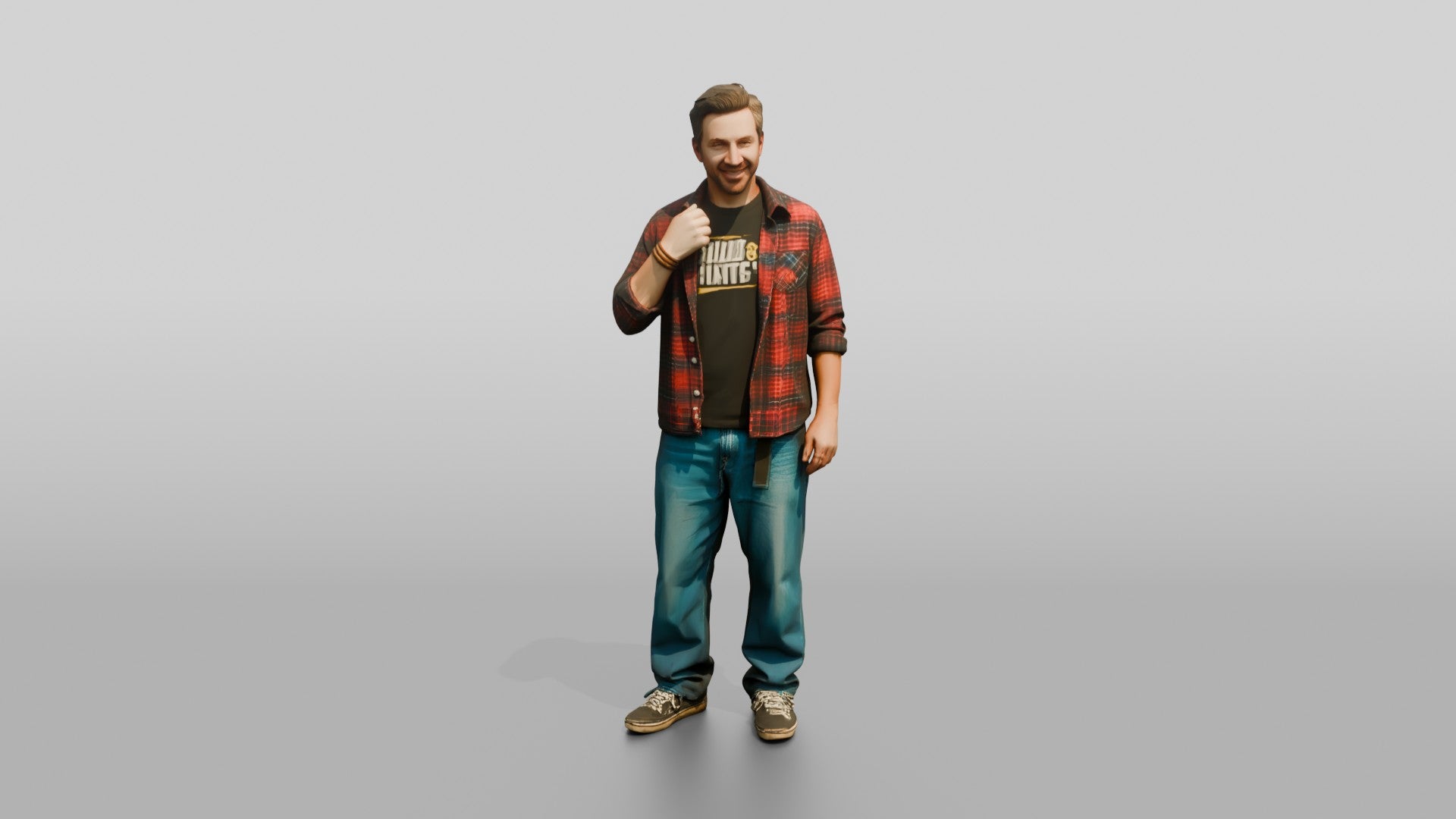 Grunge Skater Man 05