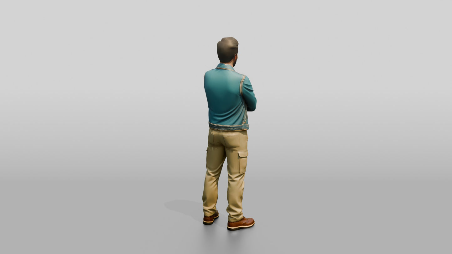 Denim Workwear Man 07
