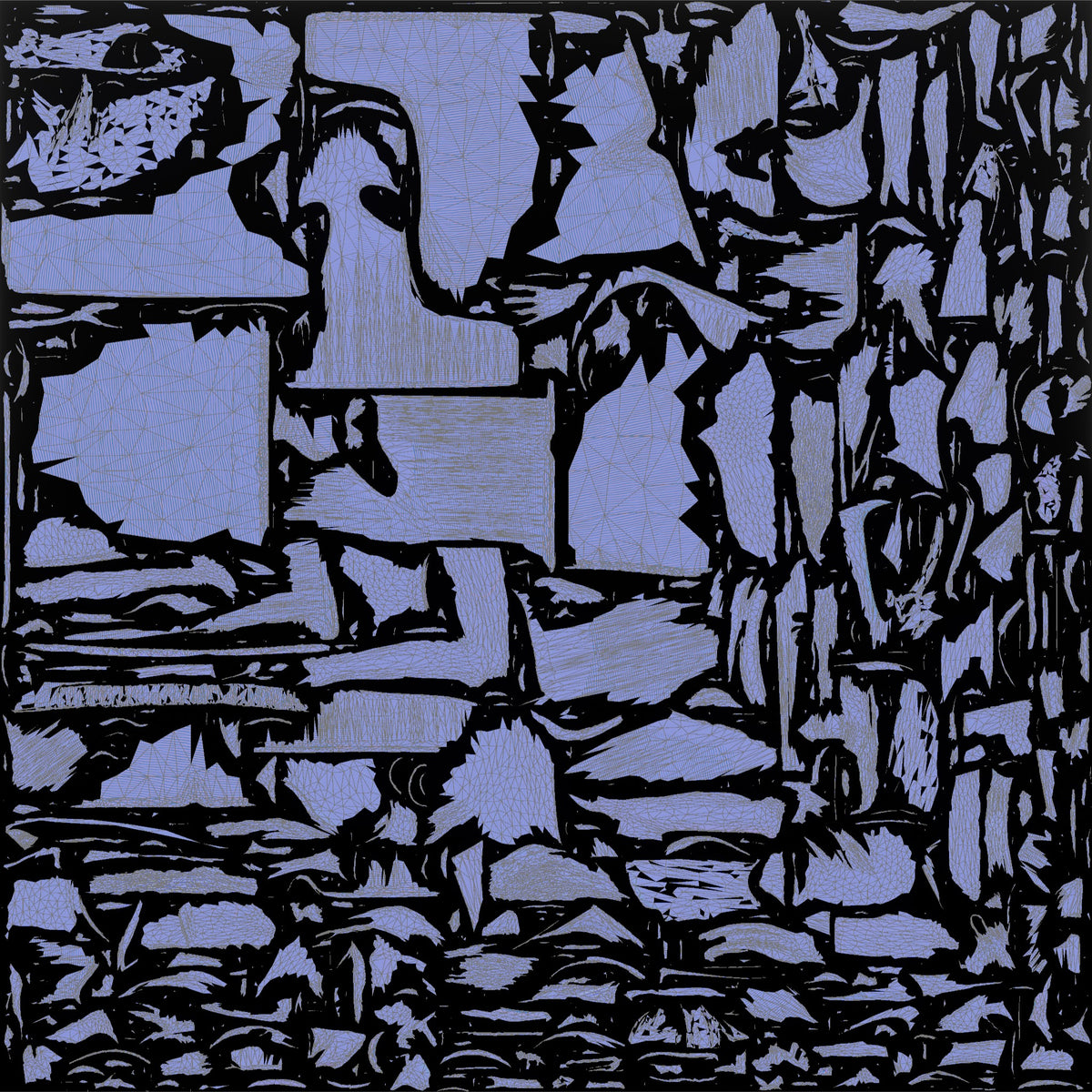Woman Reclining on the Floor - UV layout, normal map