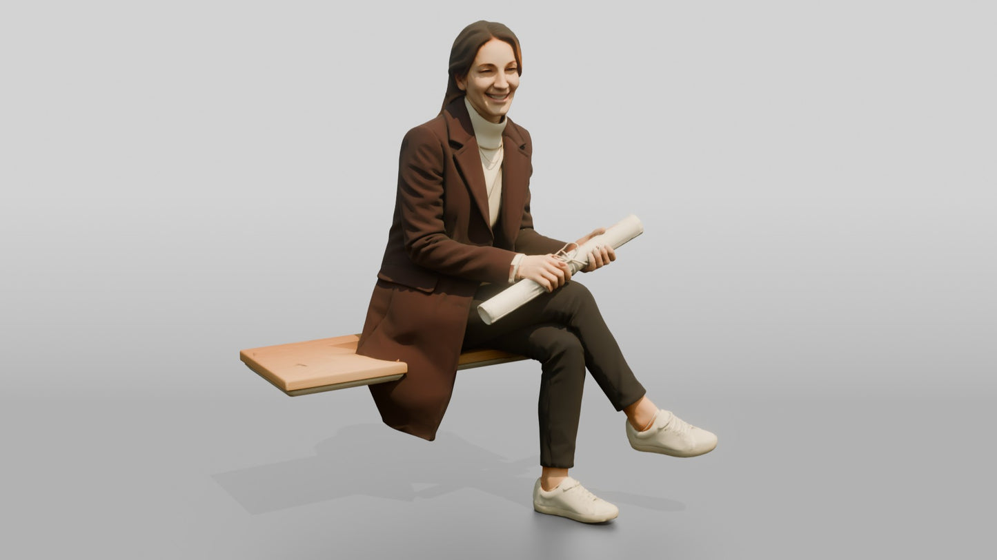 Smart Casual Professional Woman 08