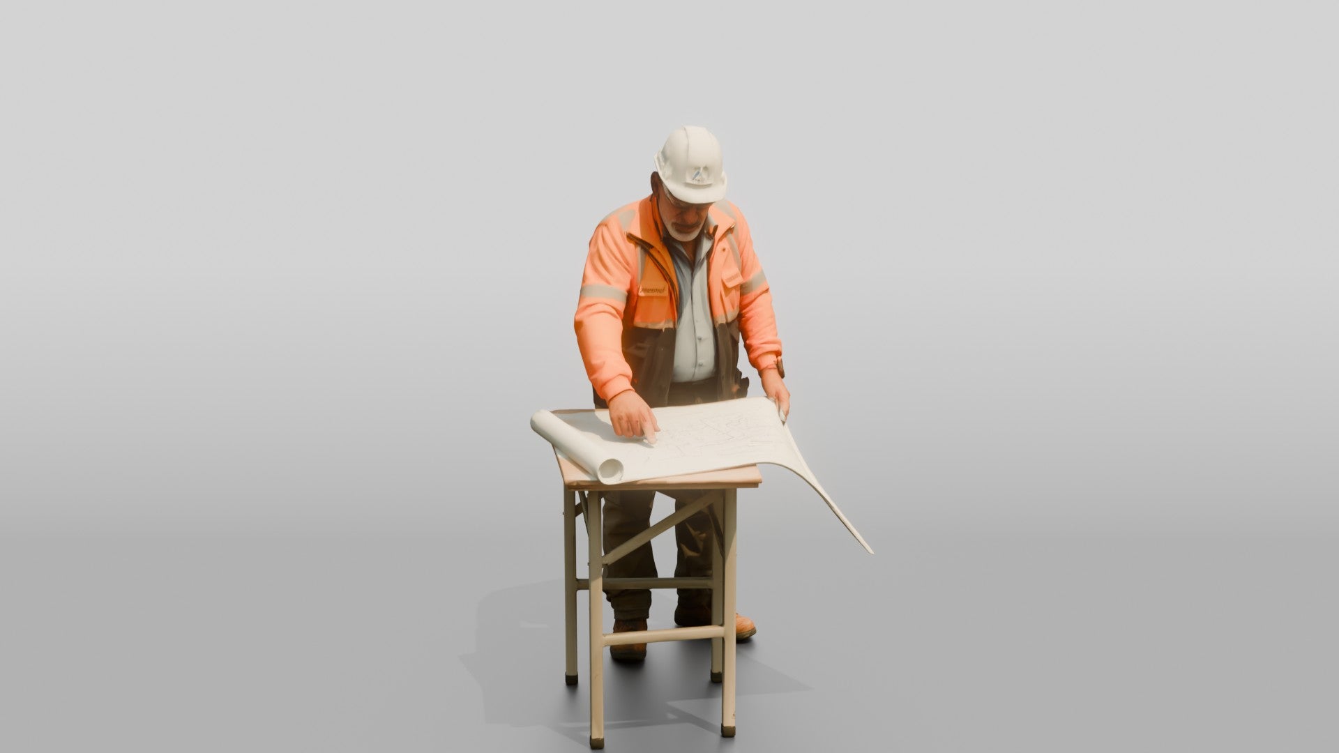 Construction Worker Man 45
