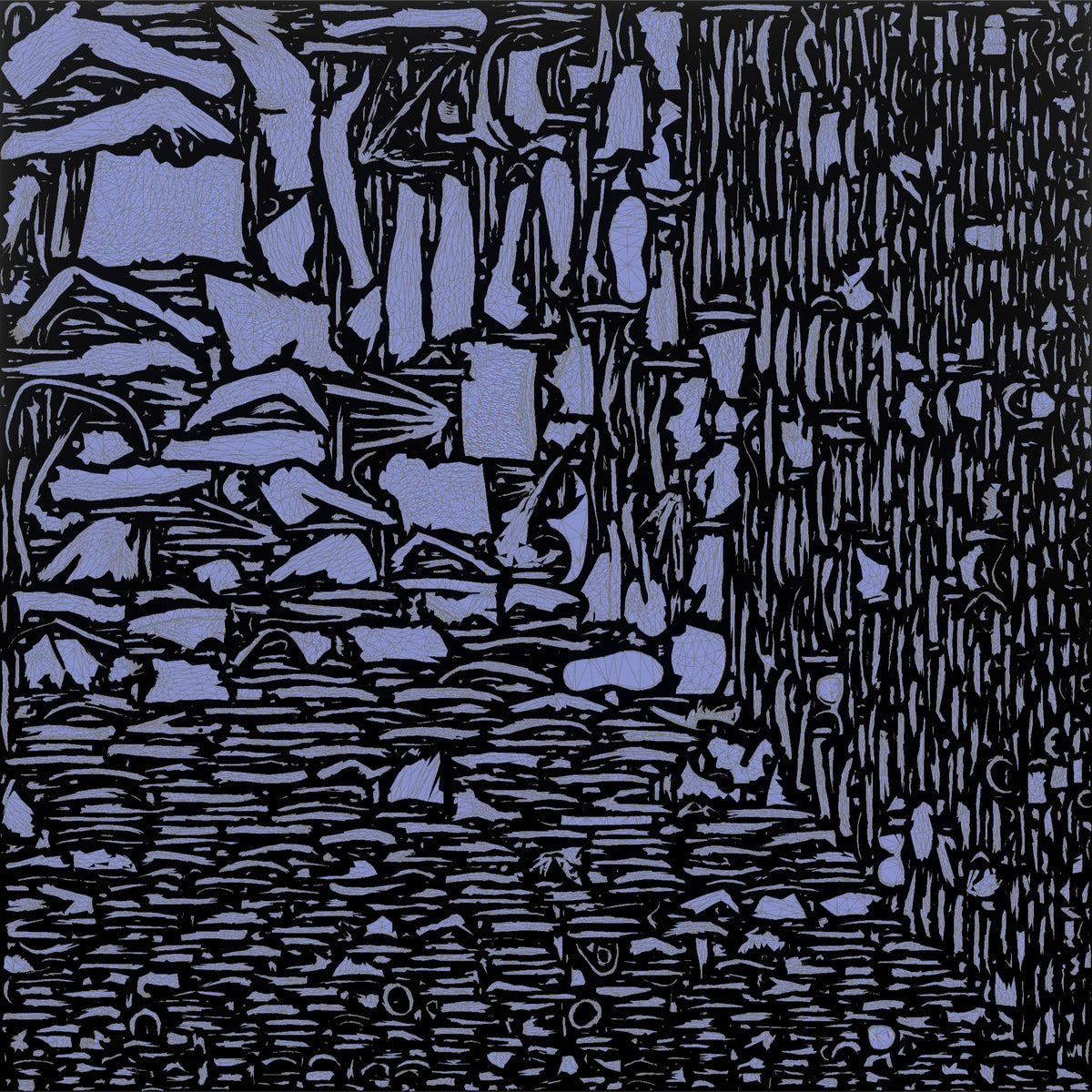 Patron Woman Wearing Statement Colorful Sunglasses, Dancing Under Lights - UV layout, normal map