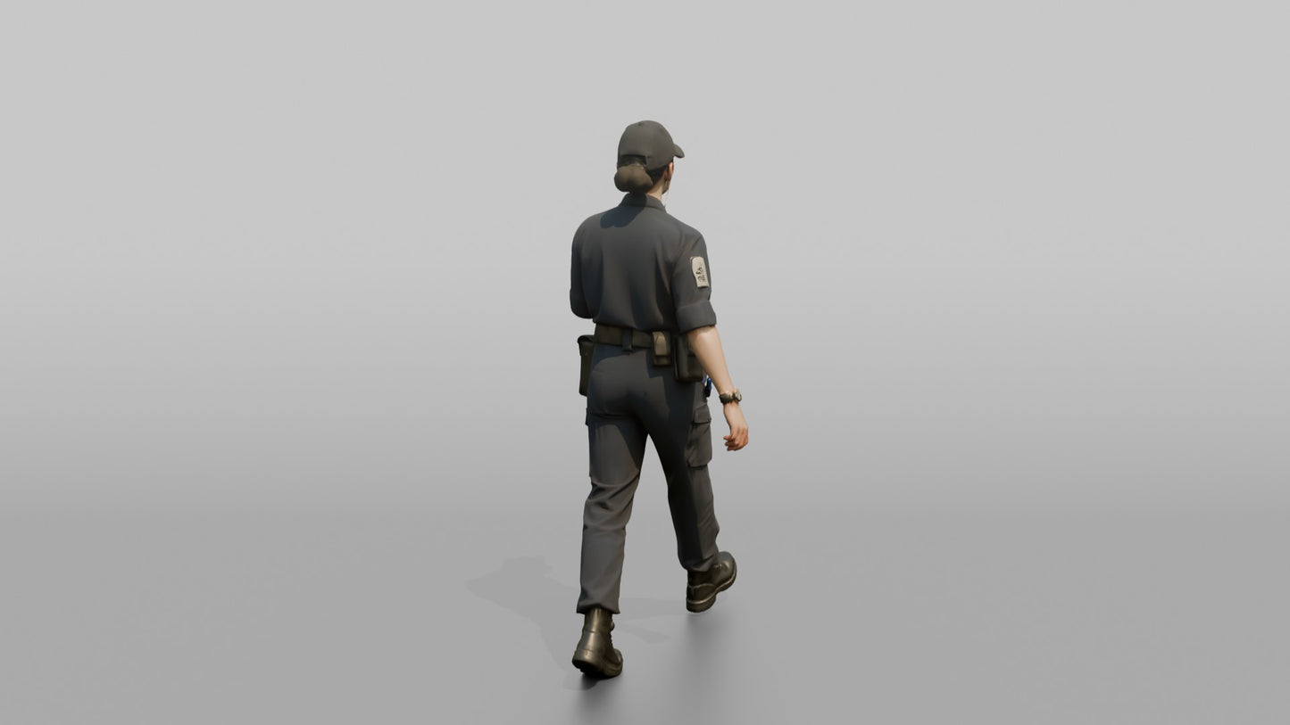 Quartermaster Relaying a Message Across the Bridge