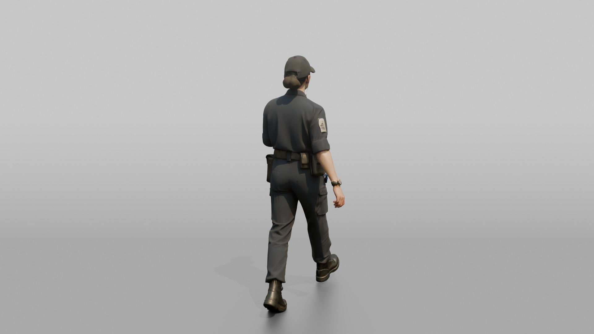 Quartermaster Relaying a Message Across the Bridge