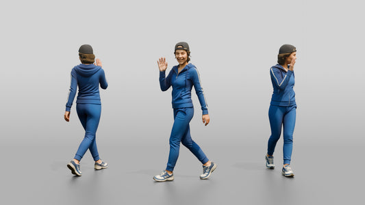 Sporty Athleisure Woman 10