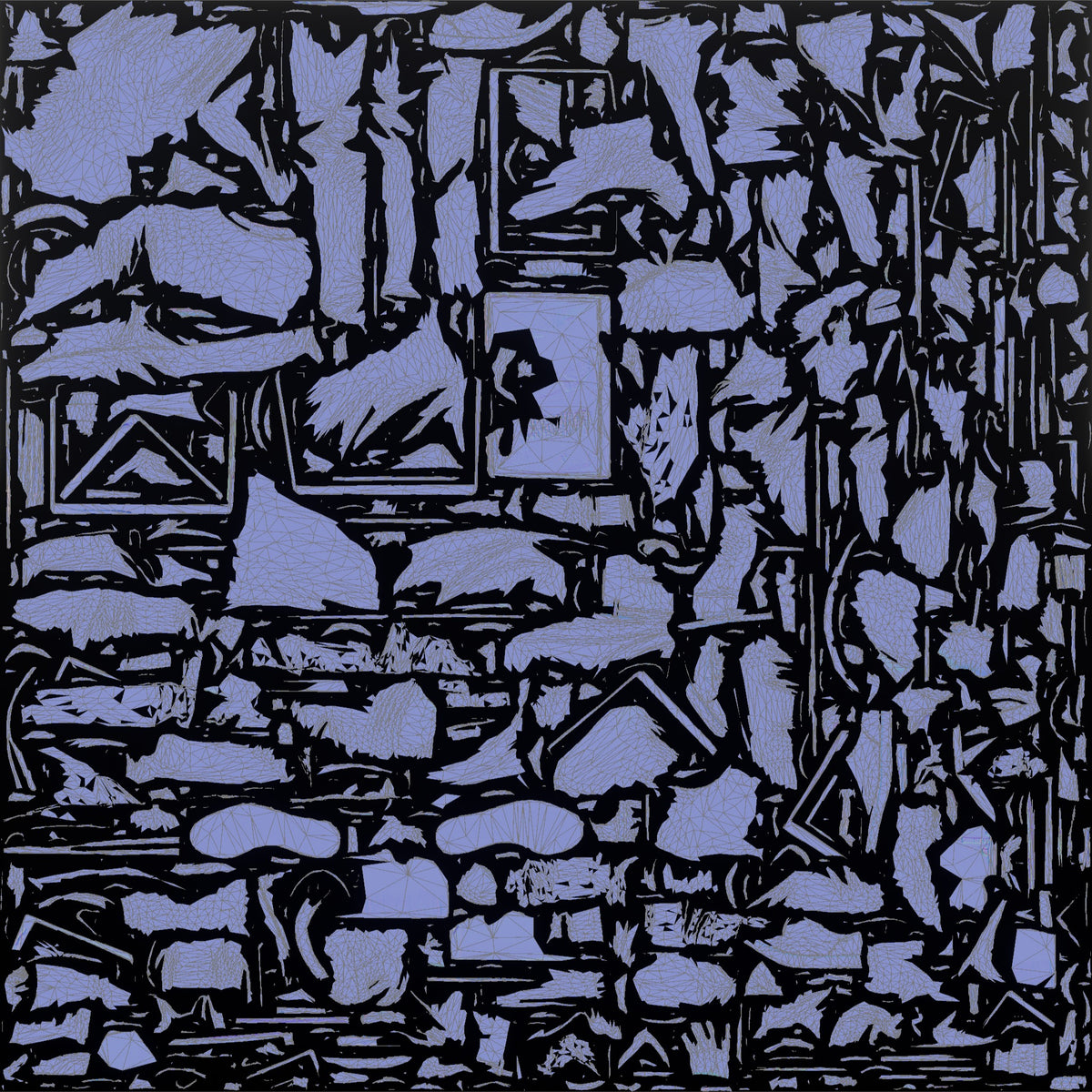 Father Carrying A Stack Of Picture Books Under One Arm - UV layout, normal map