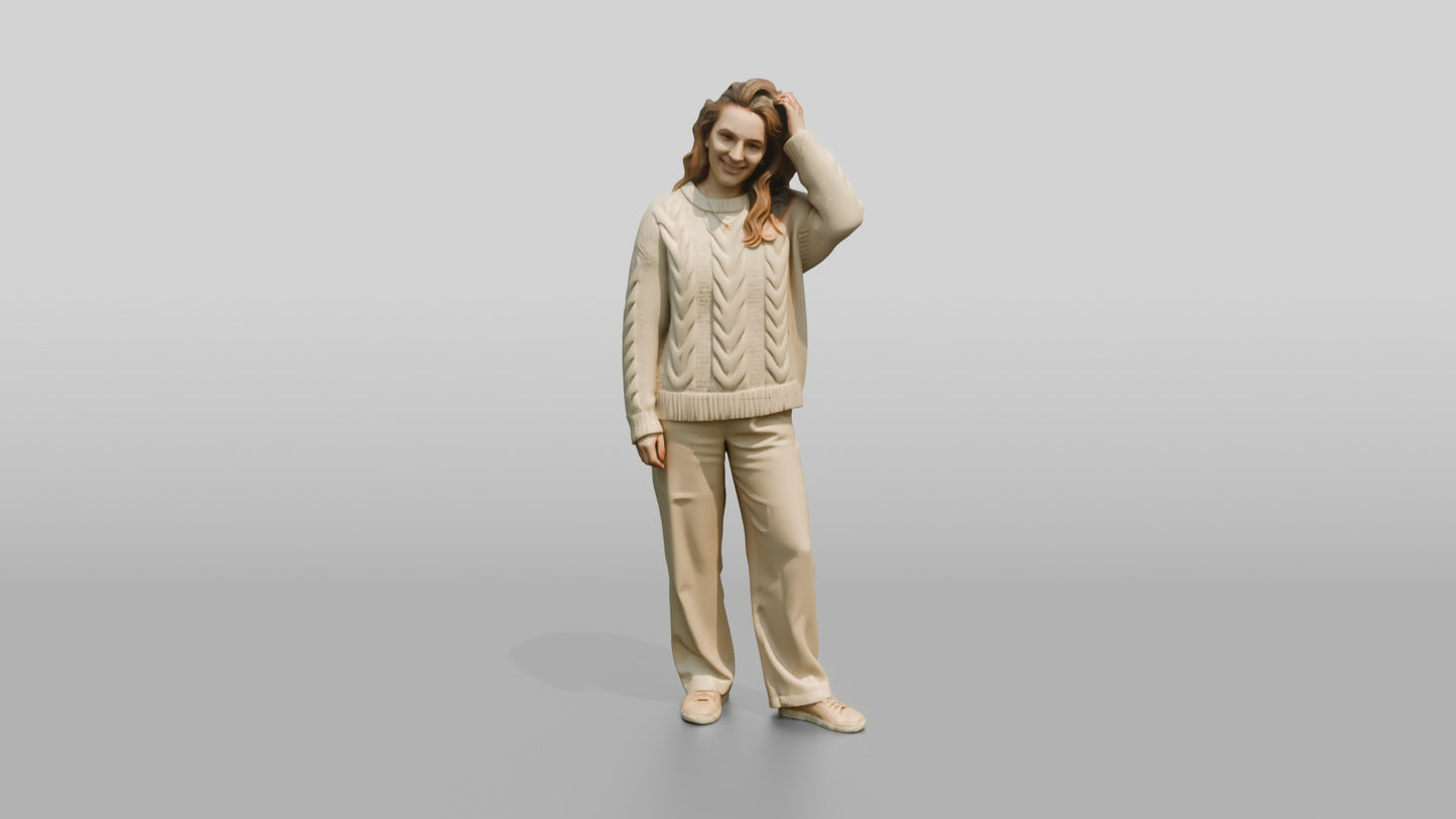 Cozy Oversized Casual Woman 10