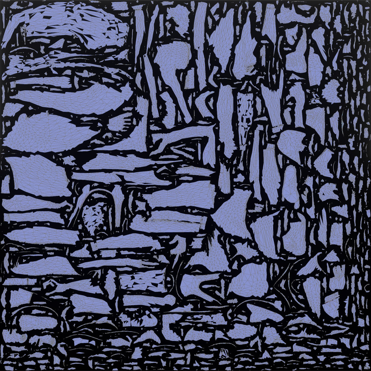 Bodyweight Athlete Woman In A Deep Bodyweight Lunge - UV layout, normal map