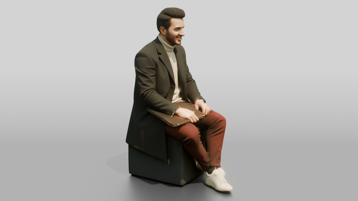 Smart Casual Professional Man 05