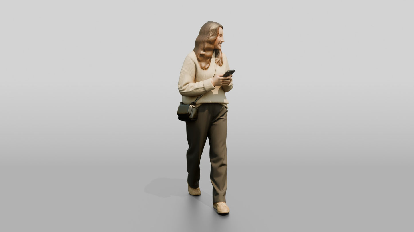 Cozy Oversized Casual Woman 02