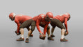Long Snapper Firing the Ball Back