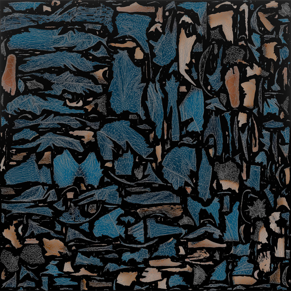 Massage Therapist Man Pressing Palms Together In A Welcoming Gesture - UV layout, base color map