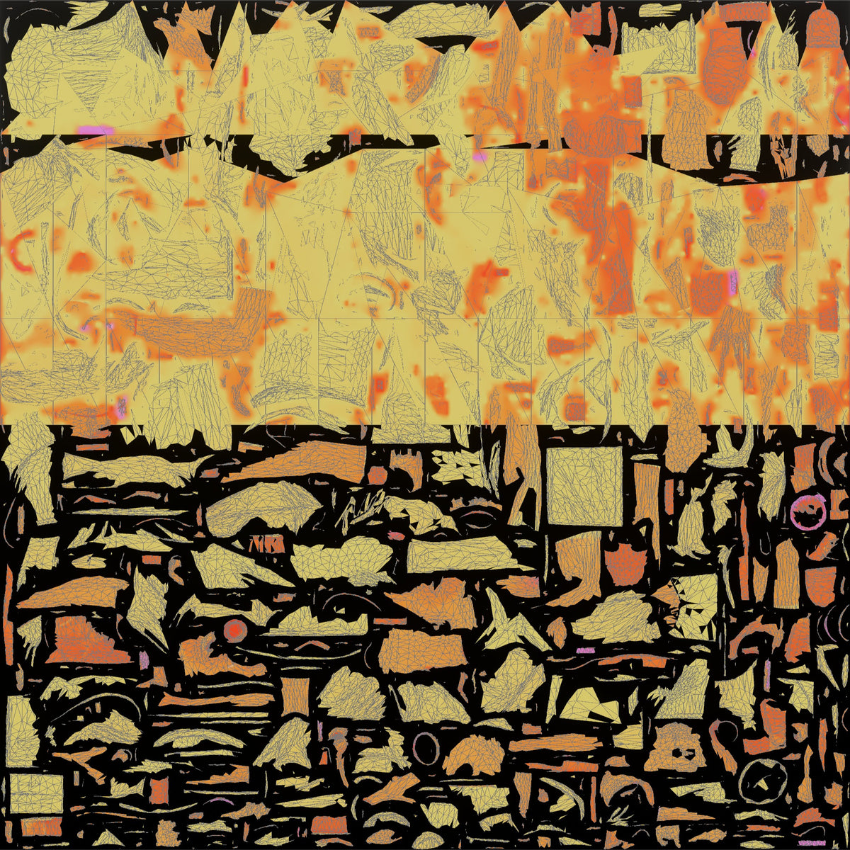 Hispanic Barista Holding Coffee Cup - UV layout, metallic roughness map