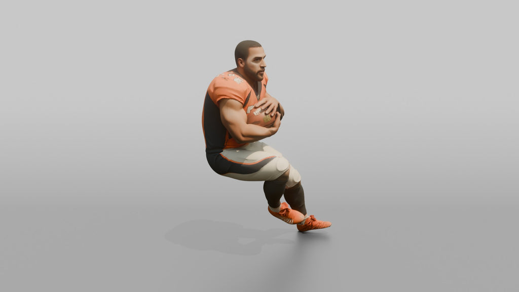 Running Back Cutting Laterally