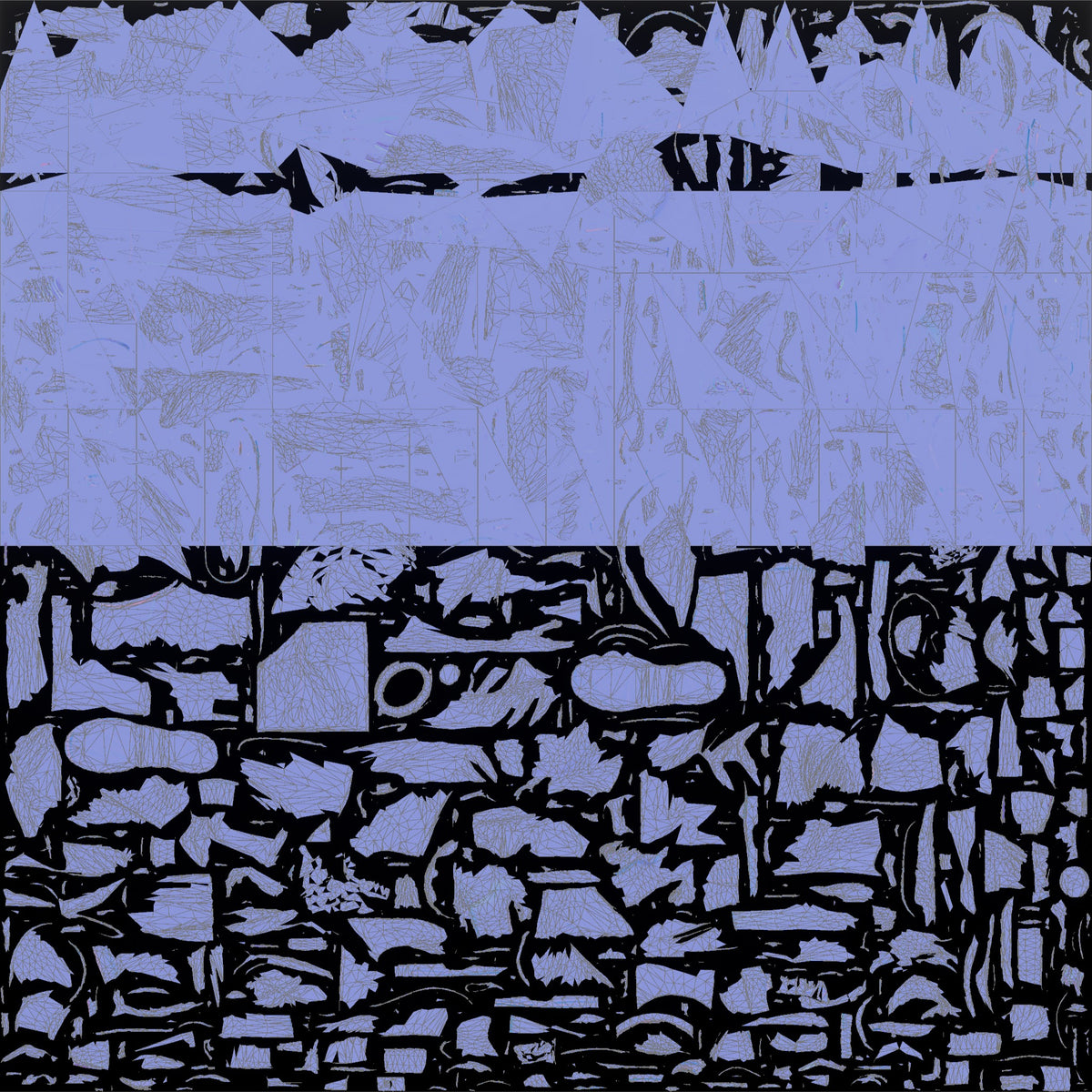 Young Man Barista Creating Latte Art - UV layout, normal map