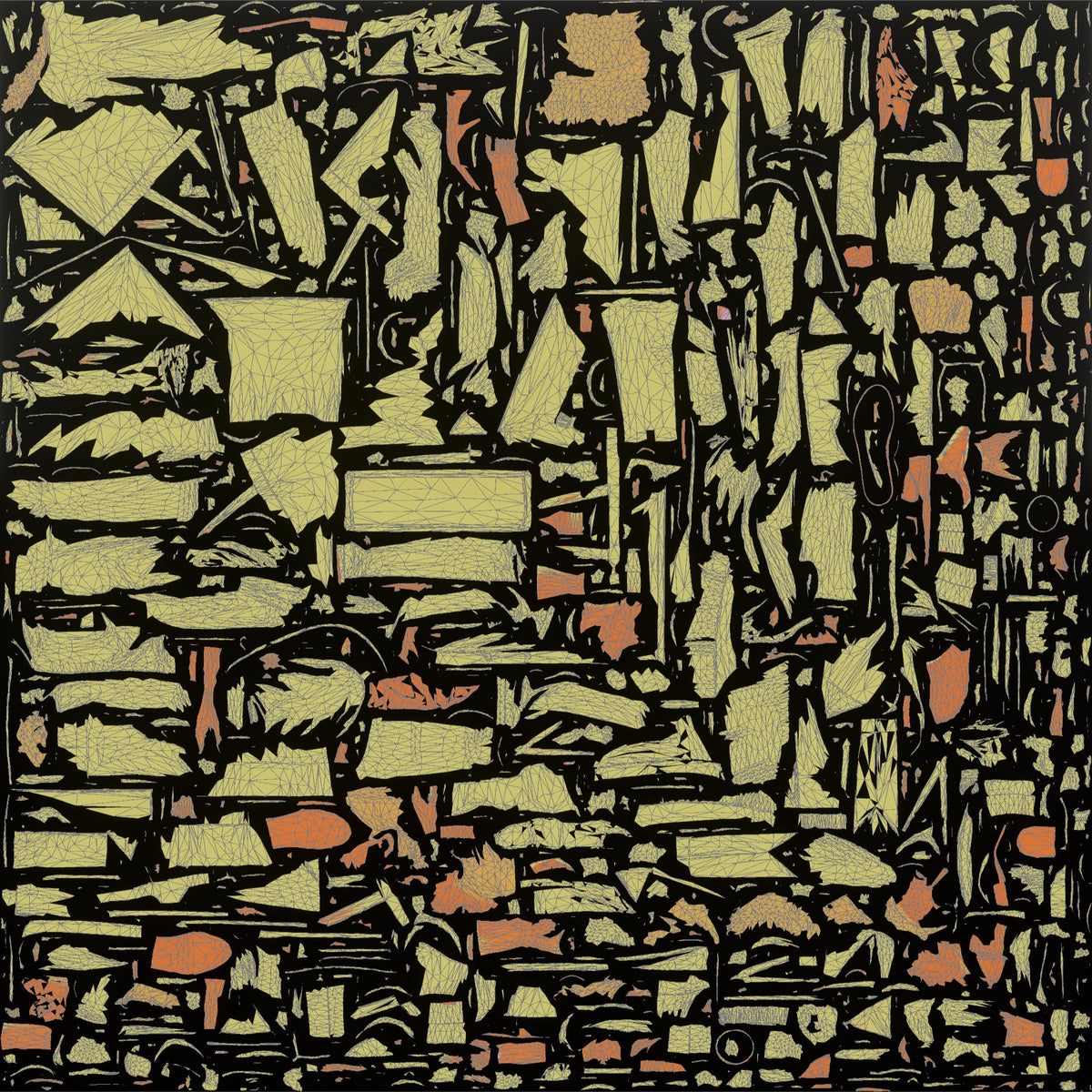 Mother Carrying A Shopping Bag In Each Hand - UV layout, metallic roughness map