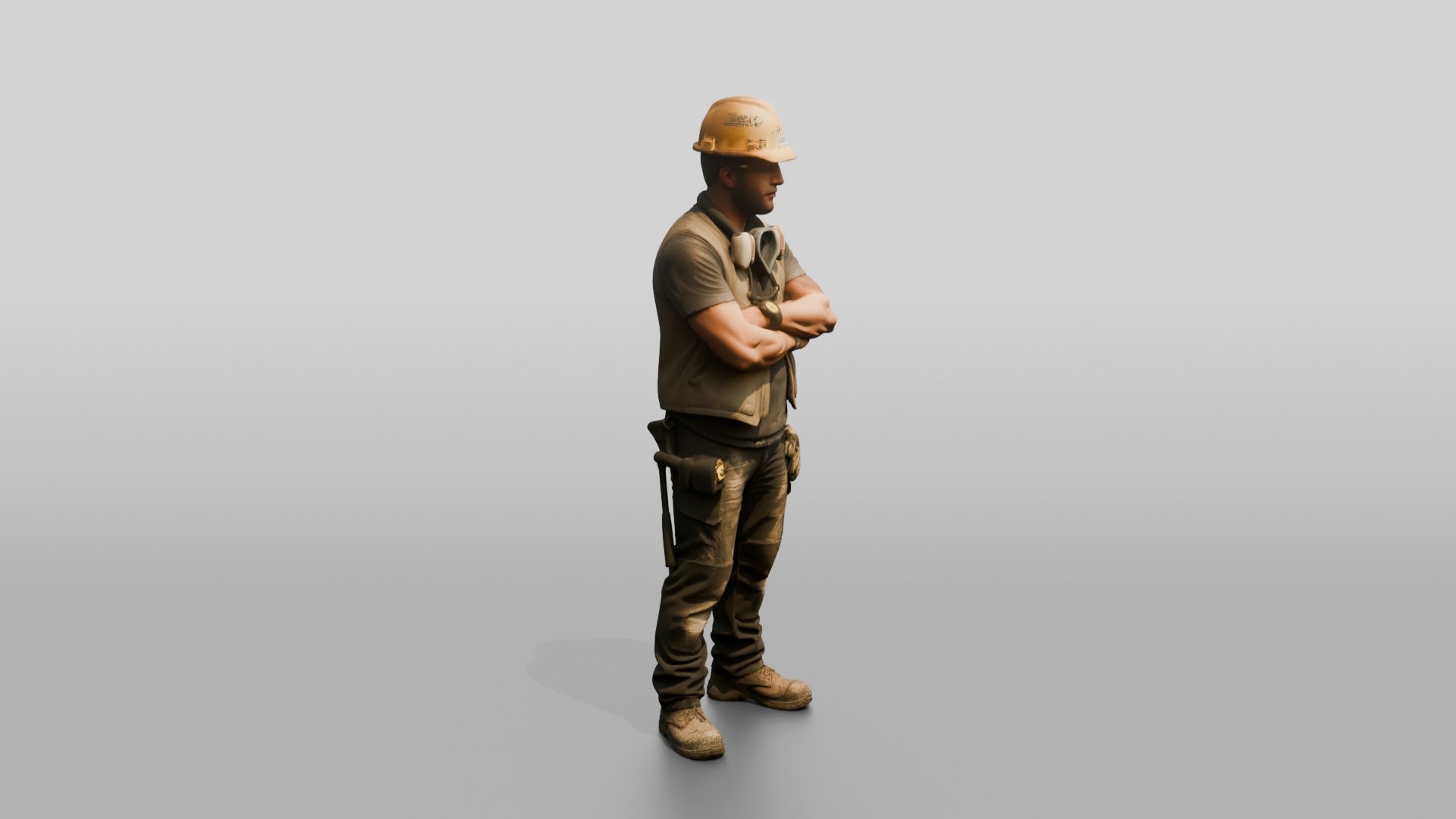 Construction Worker Man 91