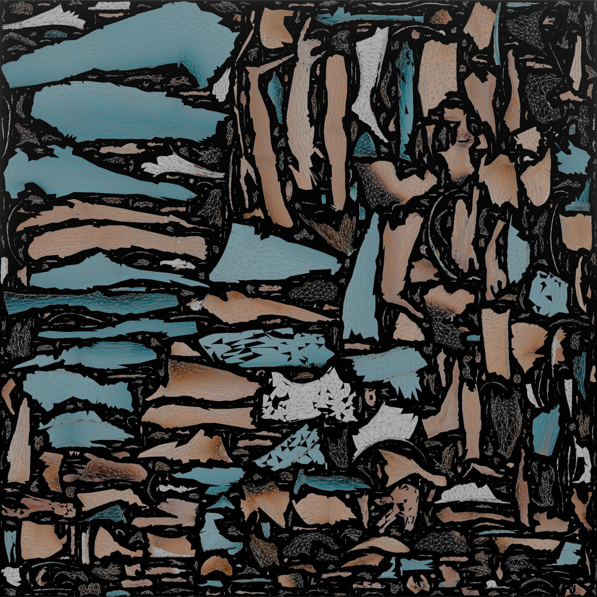 Bodyweight Athlete Woman Holding A Side Plank - UV layout, base color map