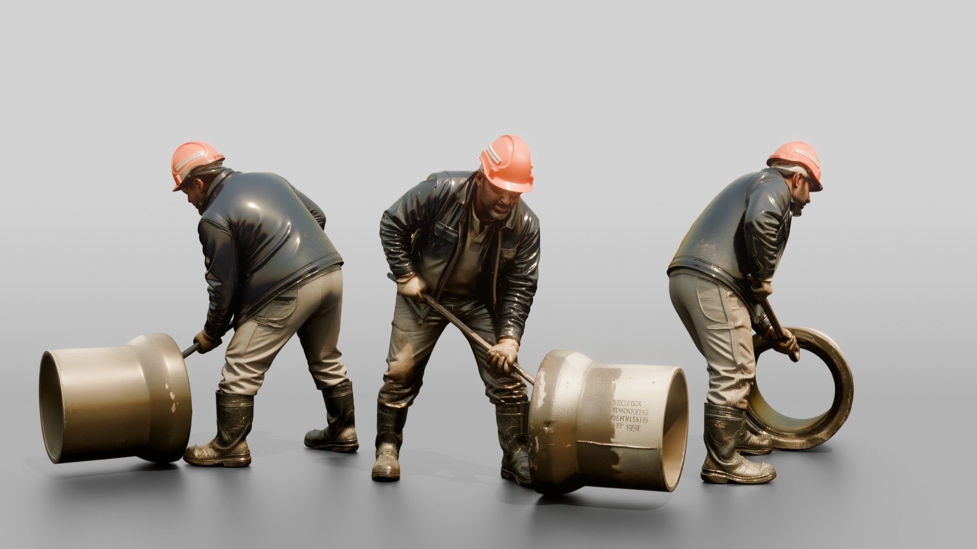 Construction Worker Man 33