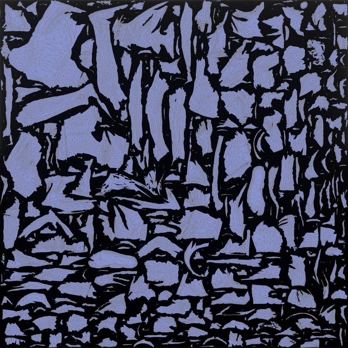 Physique Model Man Standing In A Confident Wide Stance, Hands On Hips - UV layout, normal map