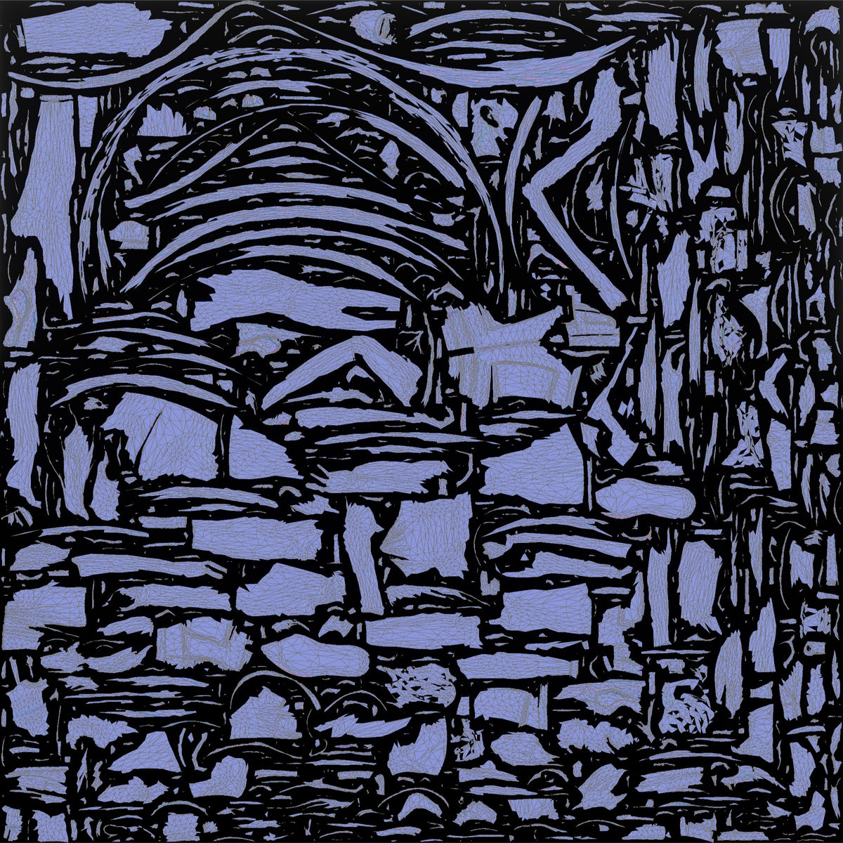 Woman Hula-Hooping in Denim Shorts - UV layout, normal map