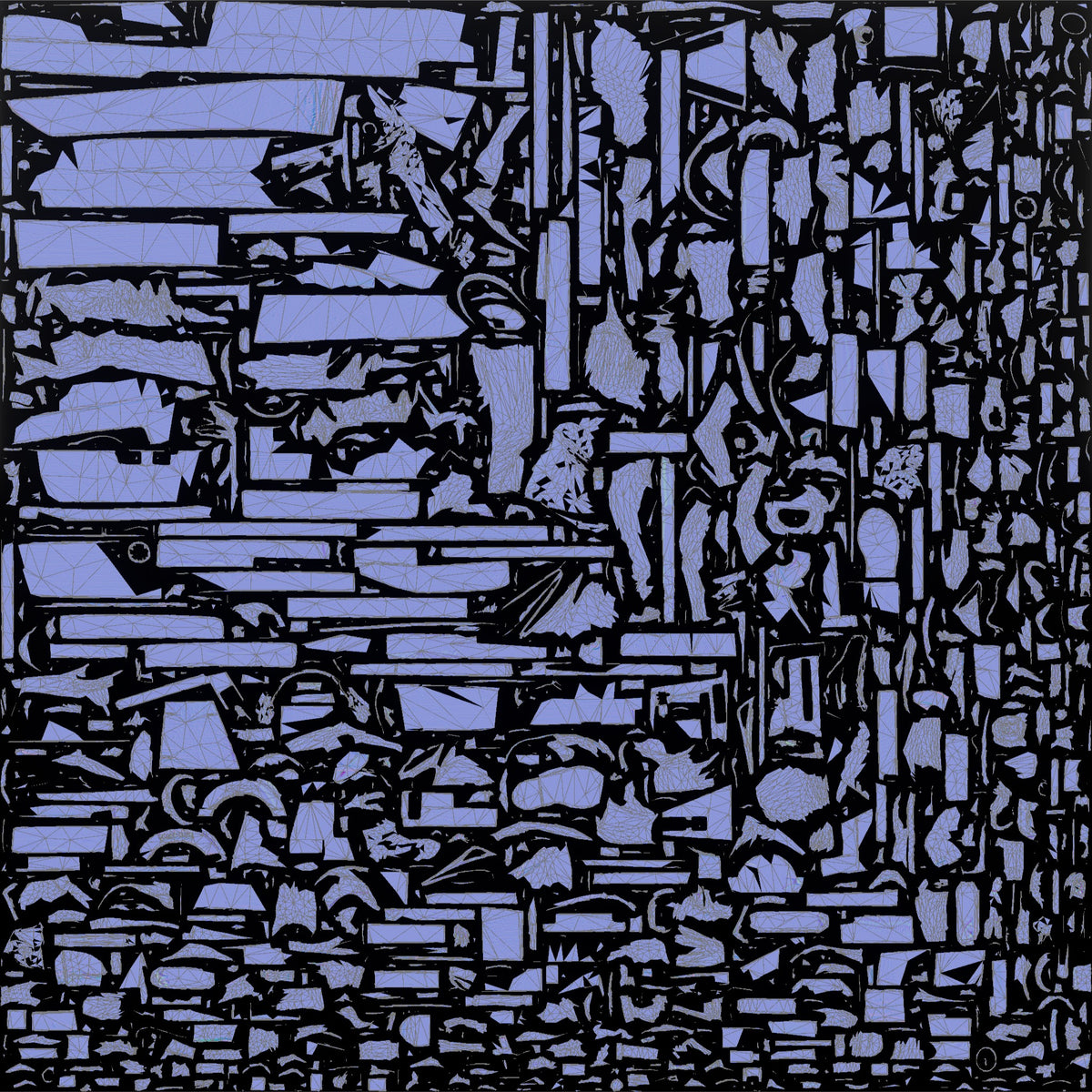 Construction Worker Woman 63 - UV layout, normal map
