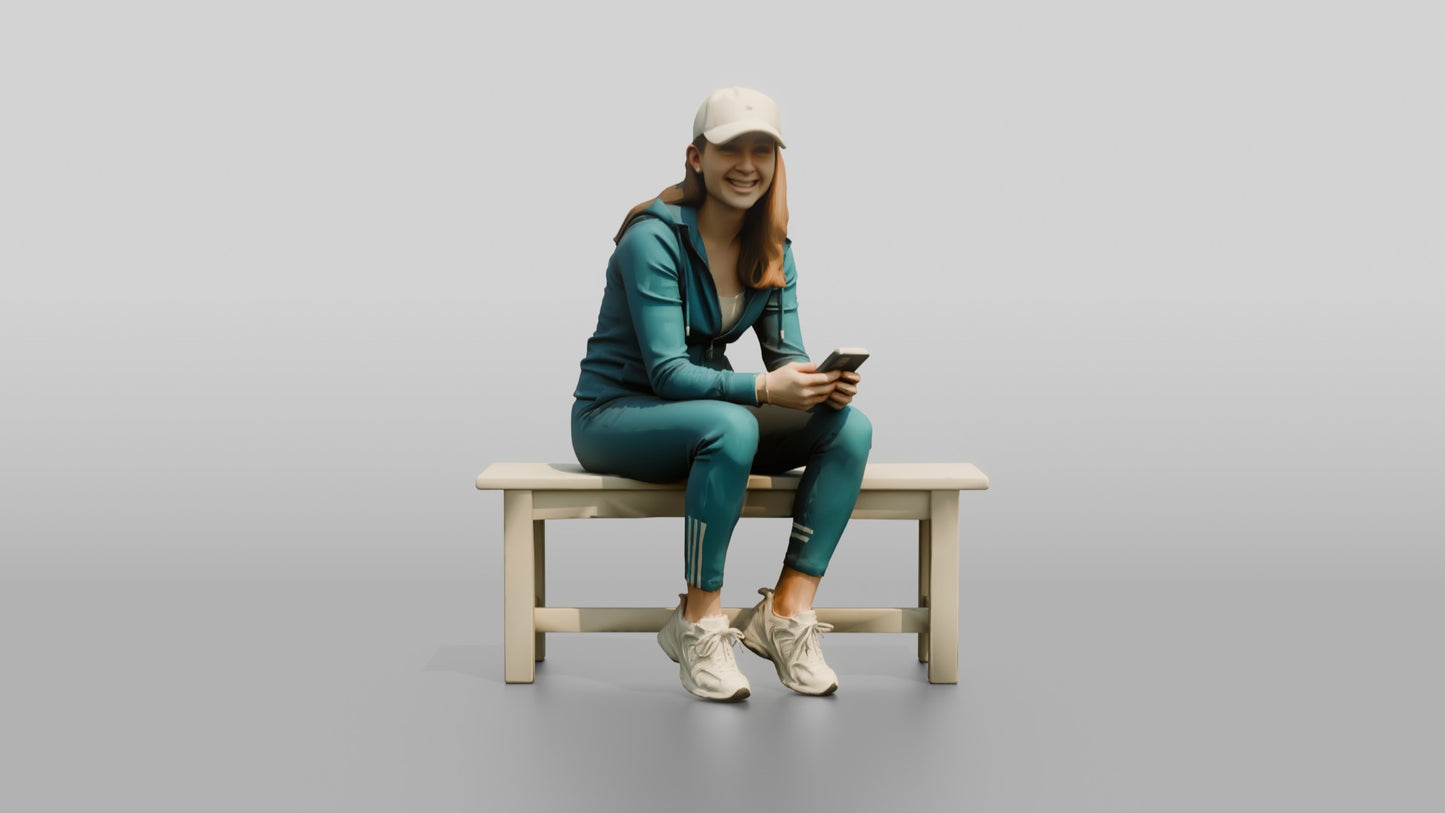 Sporty Athleisure Woman 02