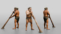 Didgeridoo Player with Painted Instrument