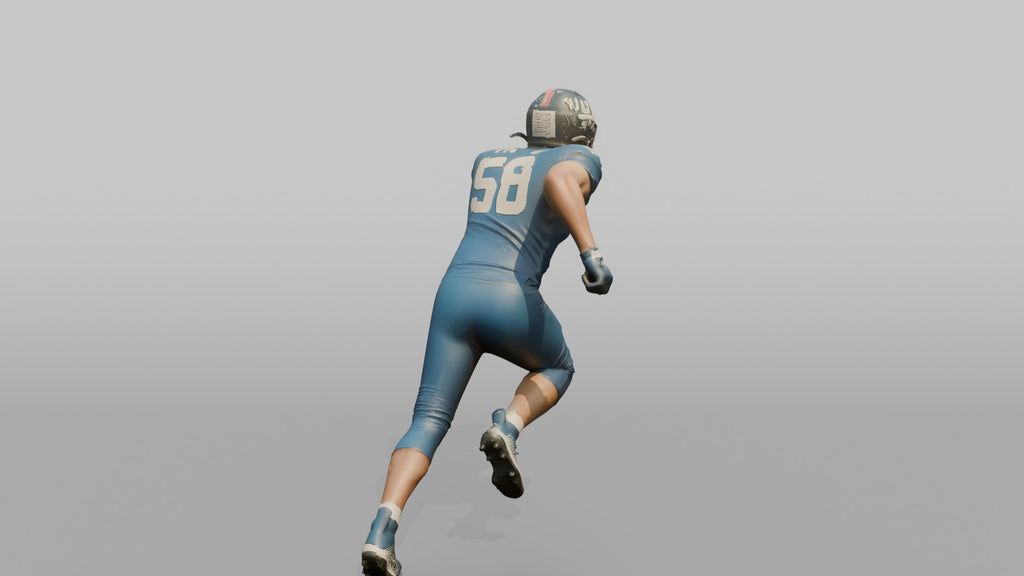 Tight End Releasing into a Crossing Route