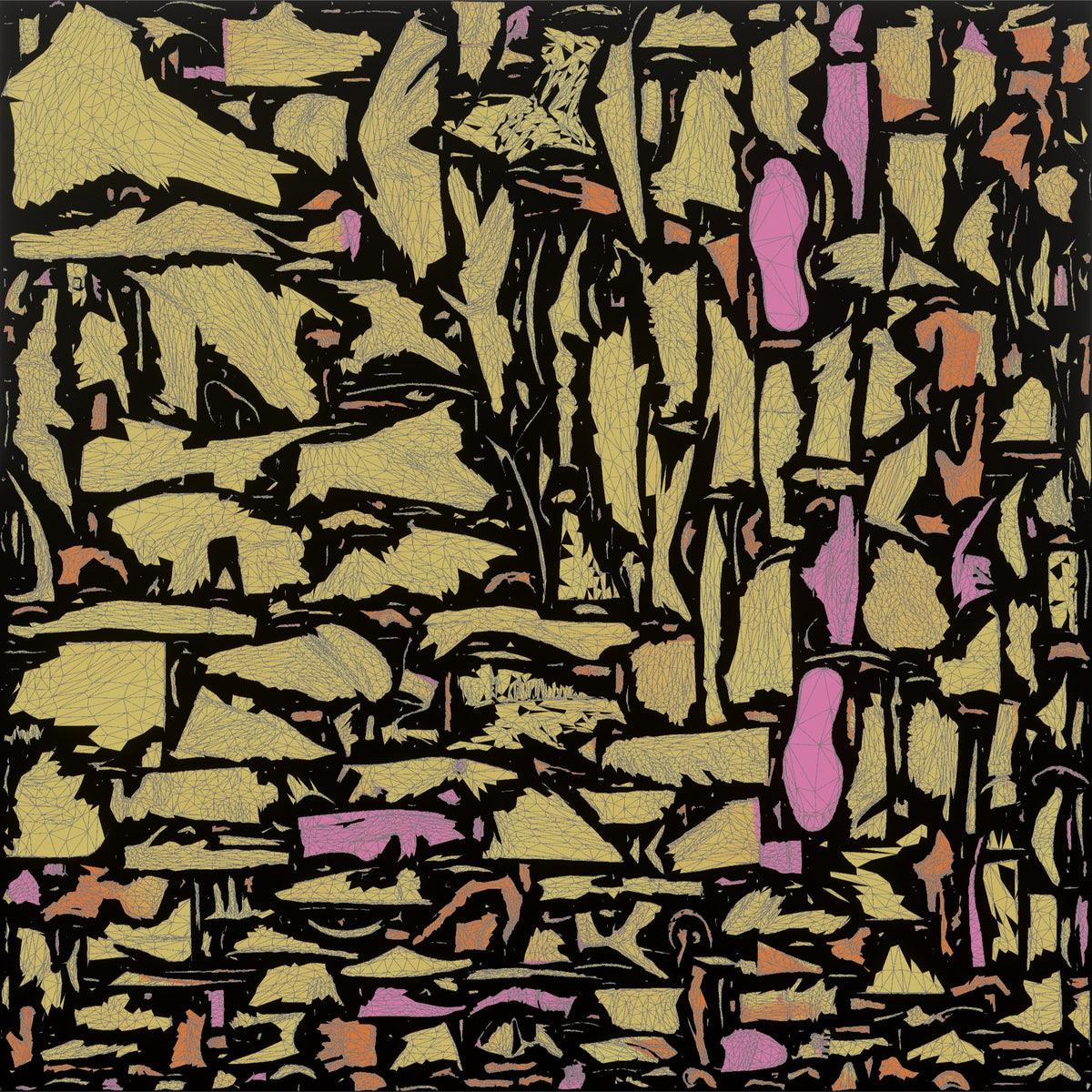Black Flight Attendant Wheeling a Duty-Free Cart - UV layout, metallic roughness map