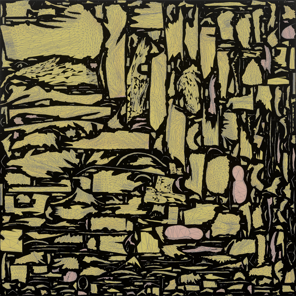 Woman Customer Holding A Handwritten Shopping List - UV layout, metallic roughness map