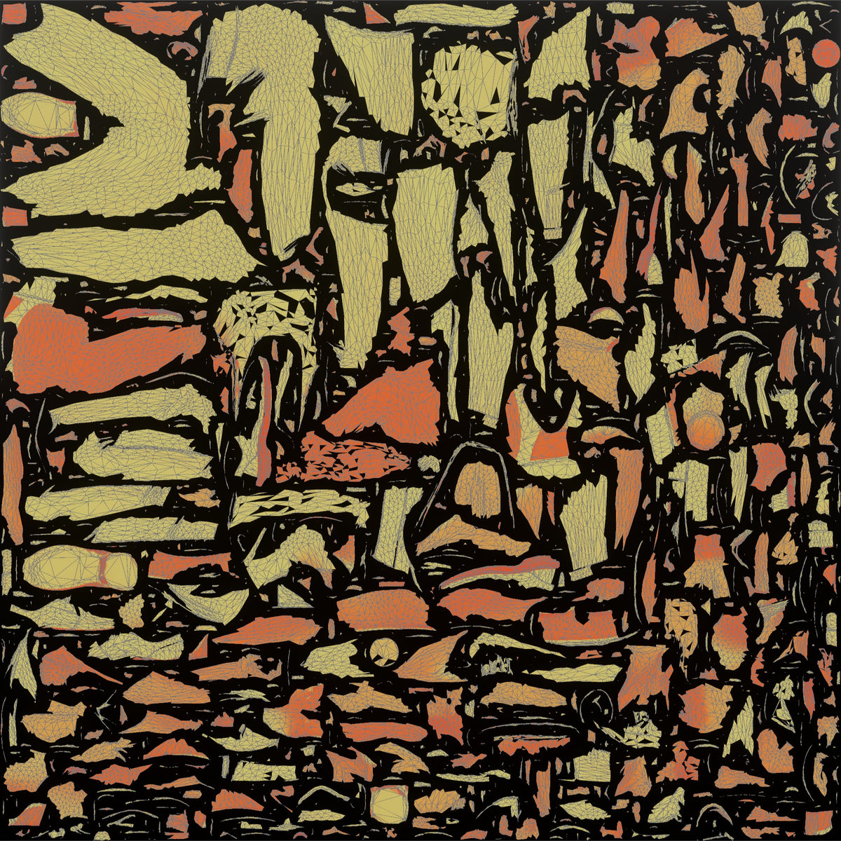 Weightlifter Woman Holding A Kettlebell In A Goblet Squat Position - UV layout, metallic roughness map