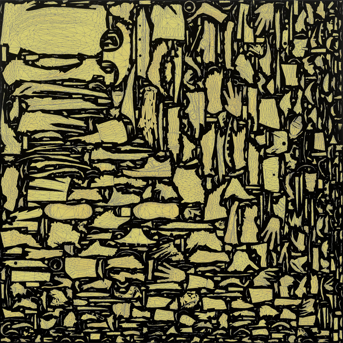 Asian Woman Shrugging Playfully - UV layout, metallic roughness map