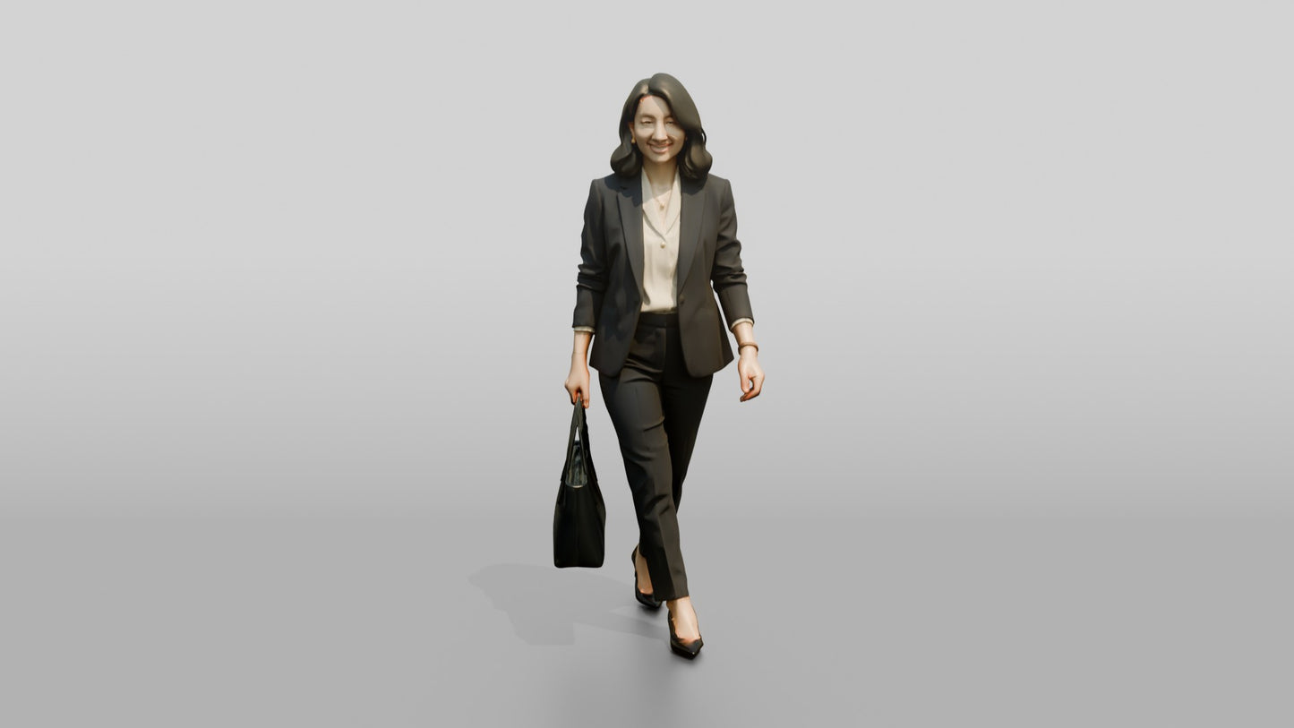 Businesswoman Standing in a Boardroom
