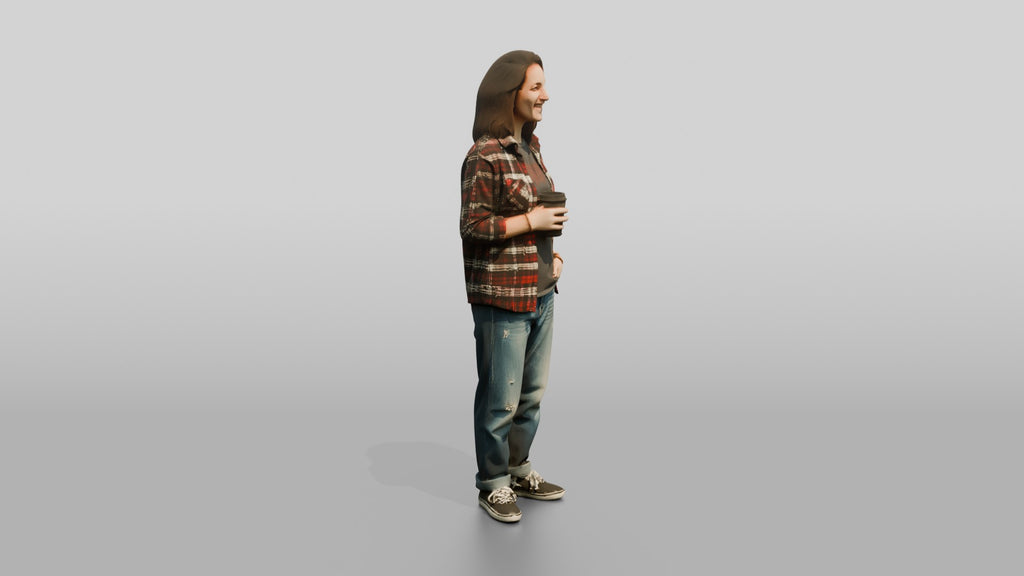 Grunge Skater Woman 06