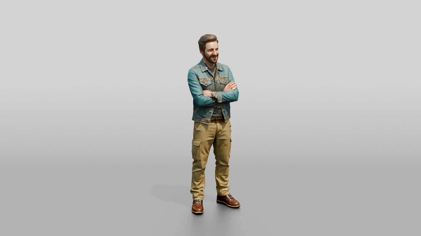 Denim Workwear Man 07