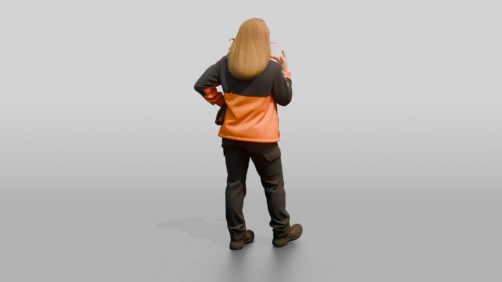 Express Courier Woman