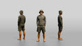Man Standing With Hands in Pockets