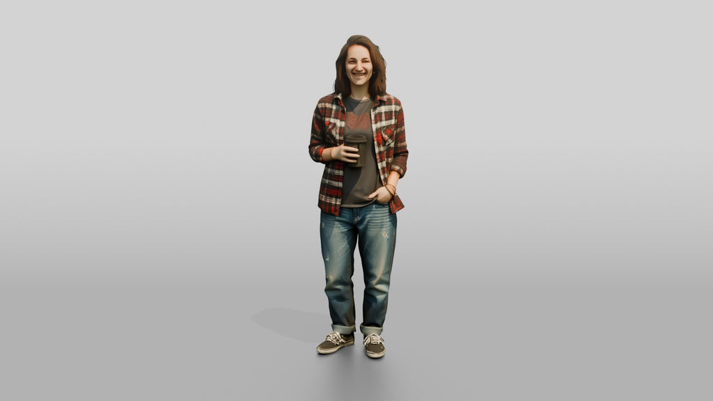Grunge Skater Woman 06