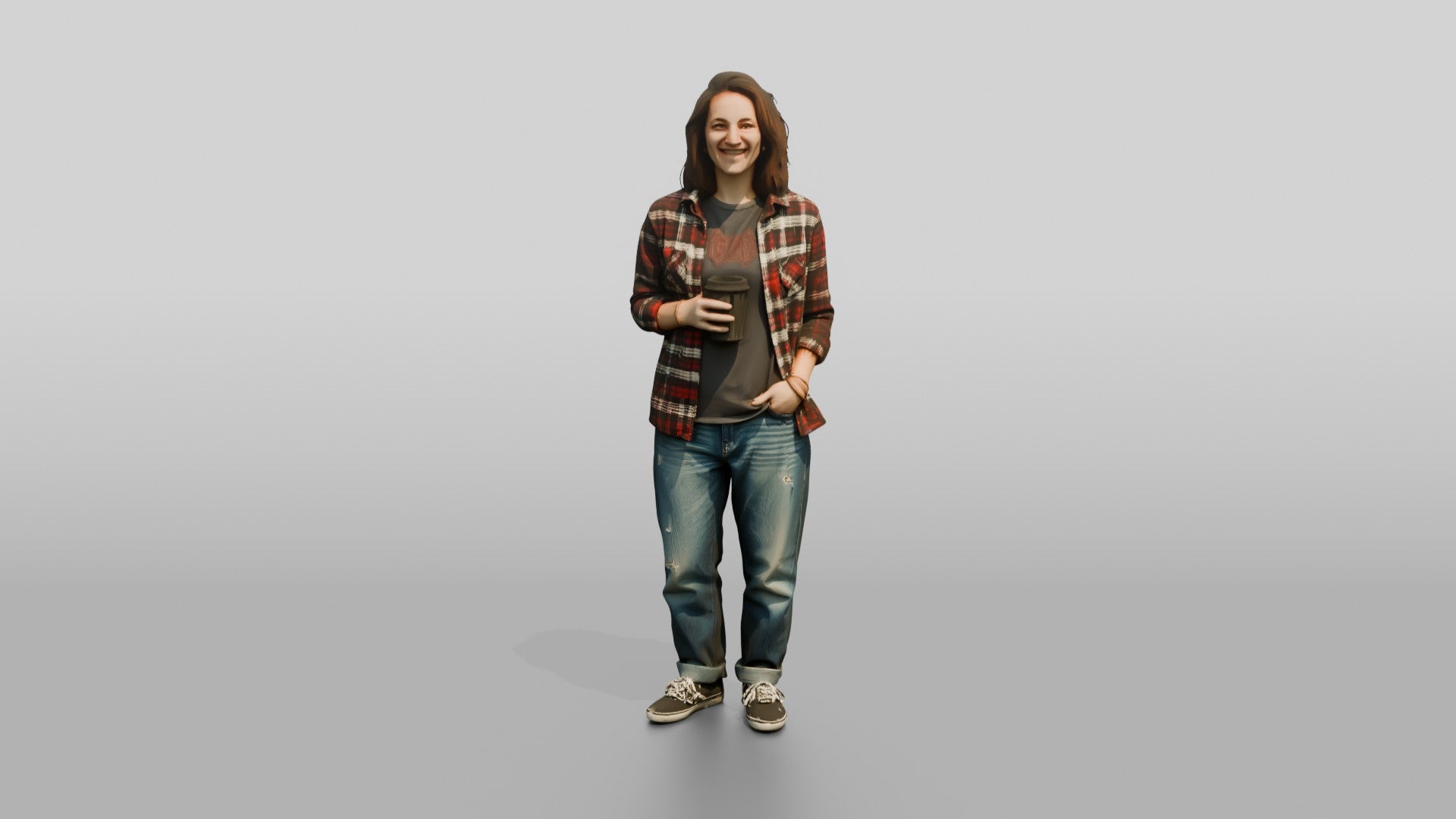 Grunge Skater Woman 06