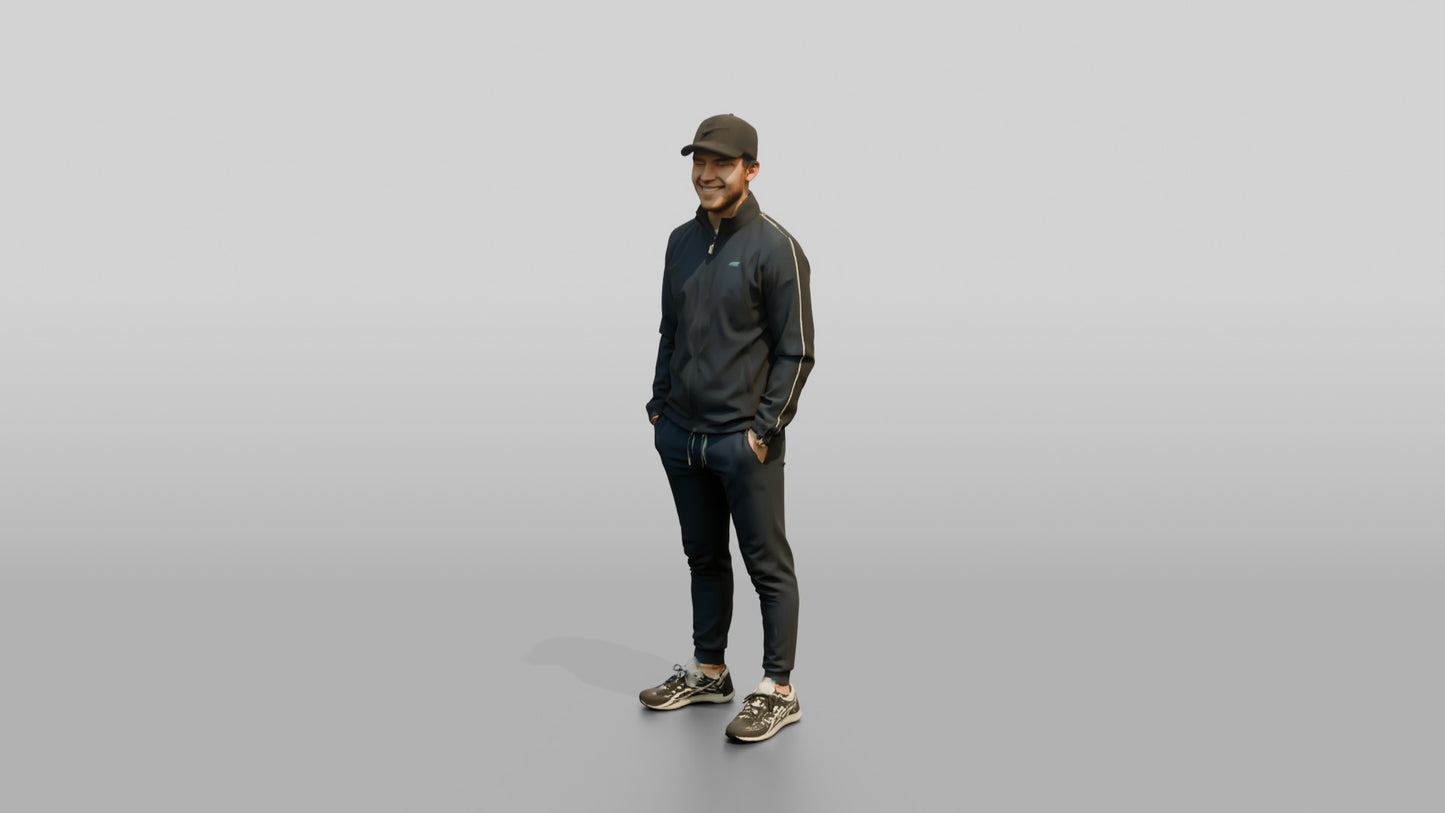 Sporty Athleisure Man 01